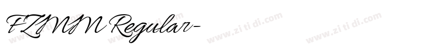 FZMM Regular字体转换